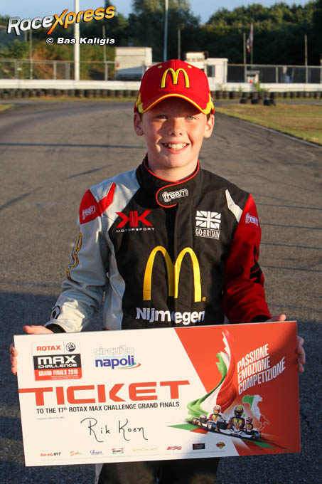 Rik Koen WK ticket